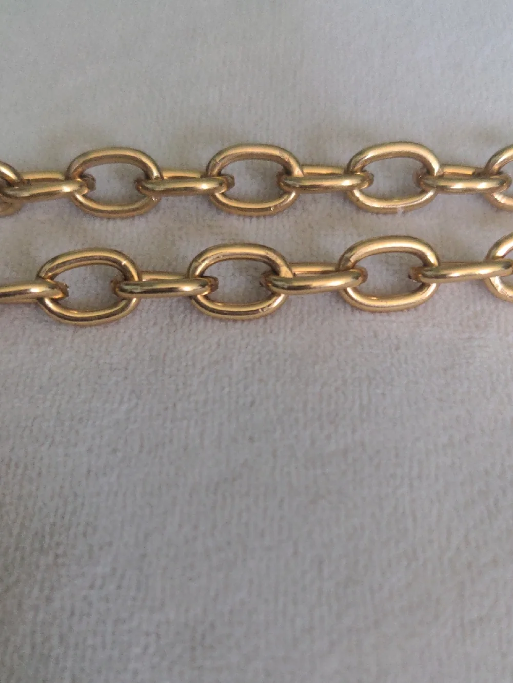 Gold Belt, Double Strand, Or Necklace, 56 Inches Long, Adjusts To AnyLength, New